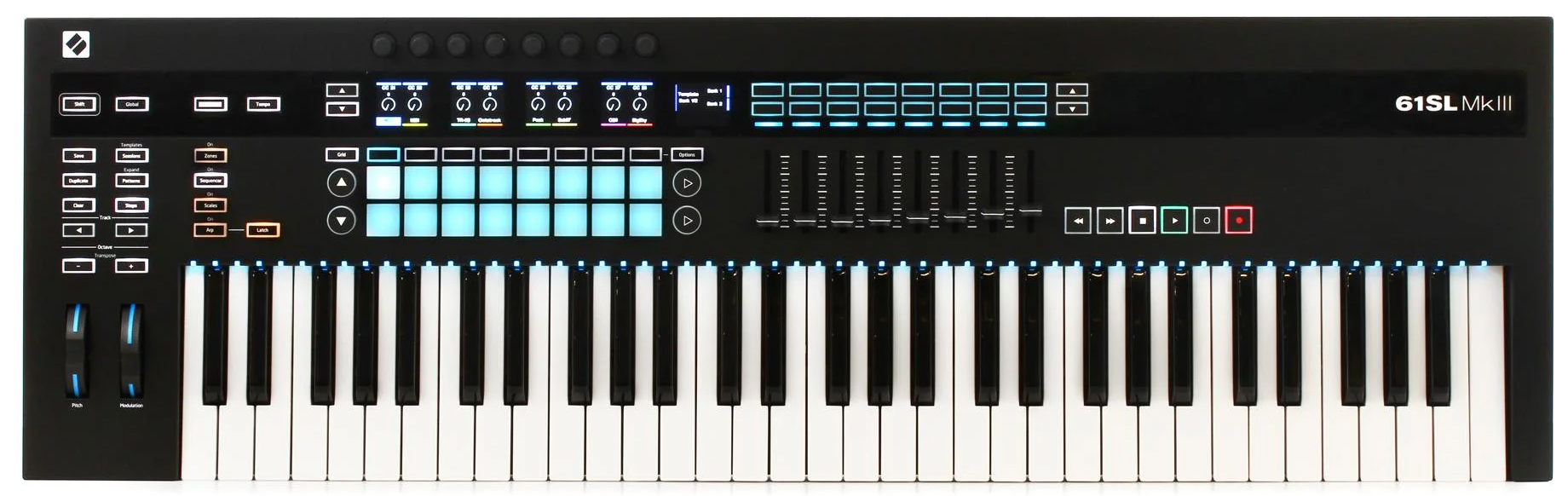 میدی کیبورد کنترلر نویشن مدل 61SL MkIII 1 میدی کیبورد کنترلر نویشن مدل 61SL MkIII