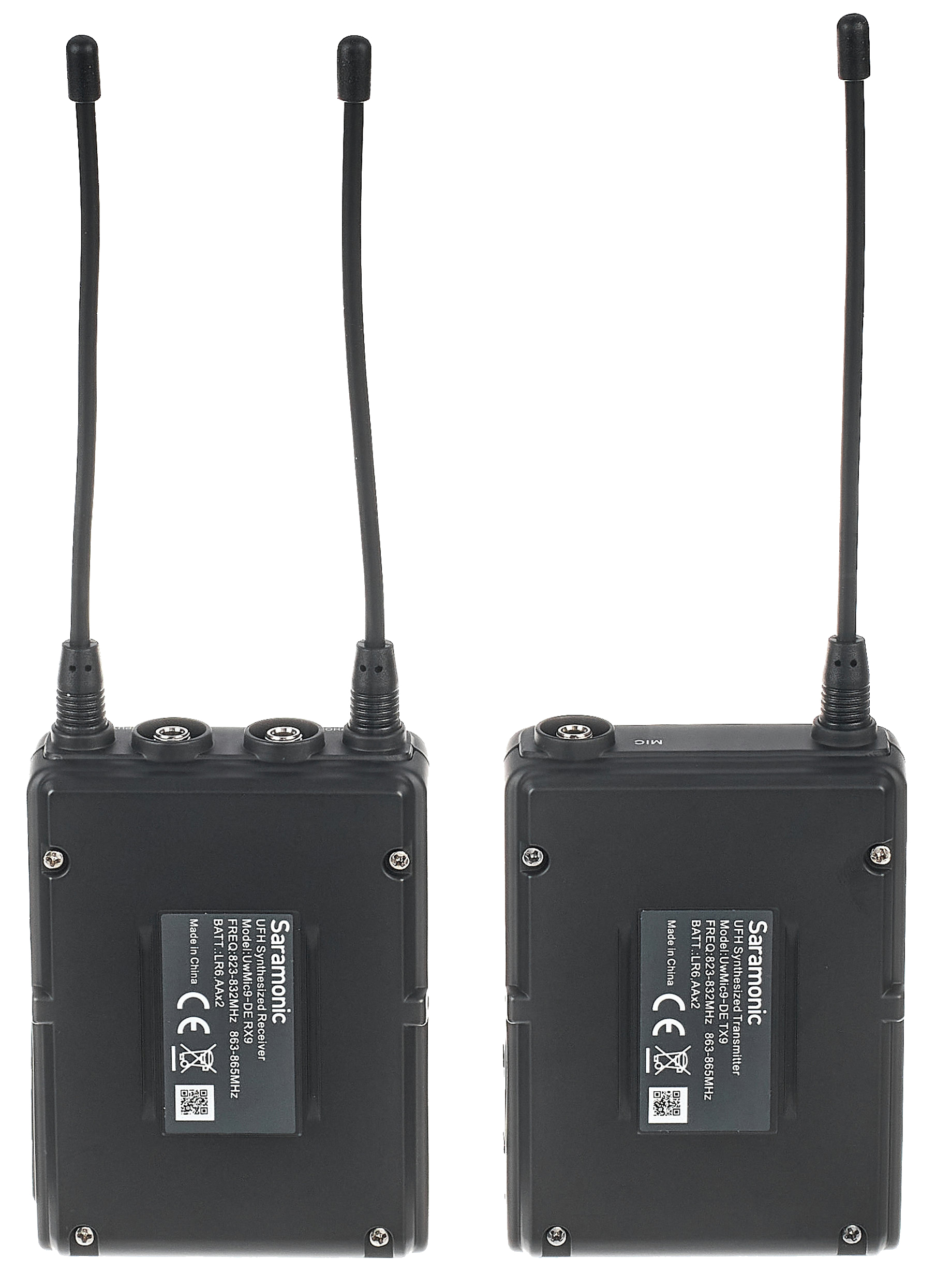 میکروفون بیسیم یقه ای دوربین سارامونیک مدل UwMic9 Kit 1 4 میکروفون بیسیم یقه ای دوربین سارامونیک مدل UwMic9 Kit 1