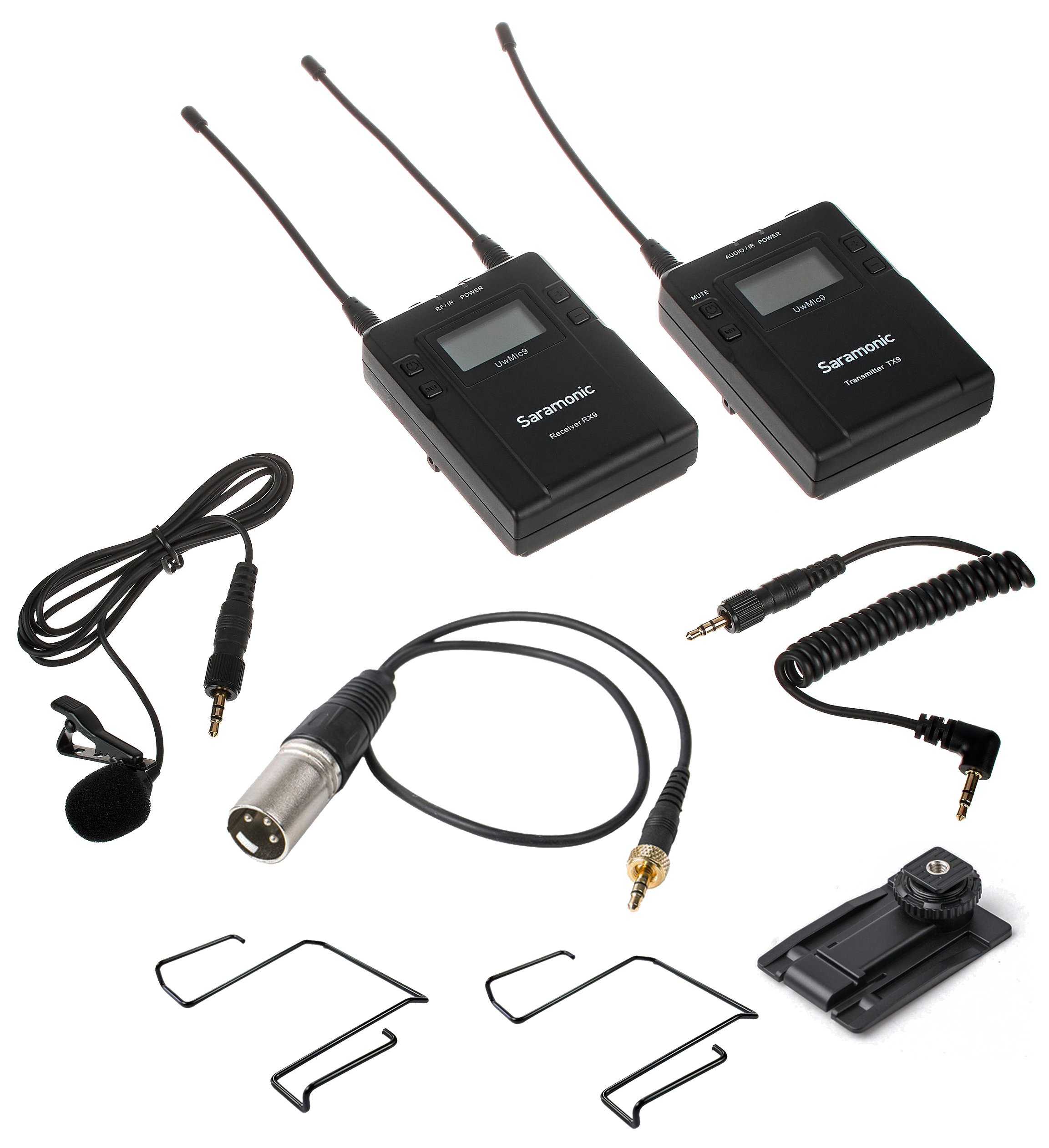 میکروفون بیسیم یقه ای دوربین سارامونیک مدل UwMic9 Kit 1 5 میکروفون بیسیم یقه ای دوربین سارامونیک مدل UwMic9 Kit 1