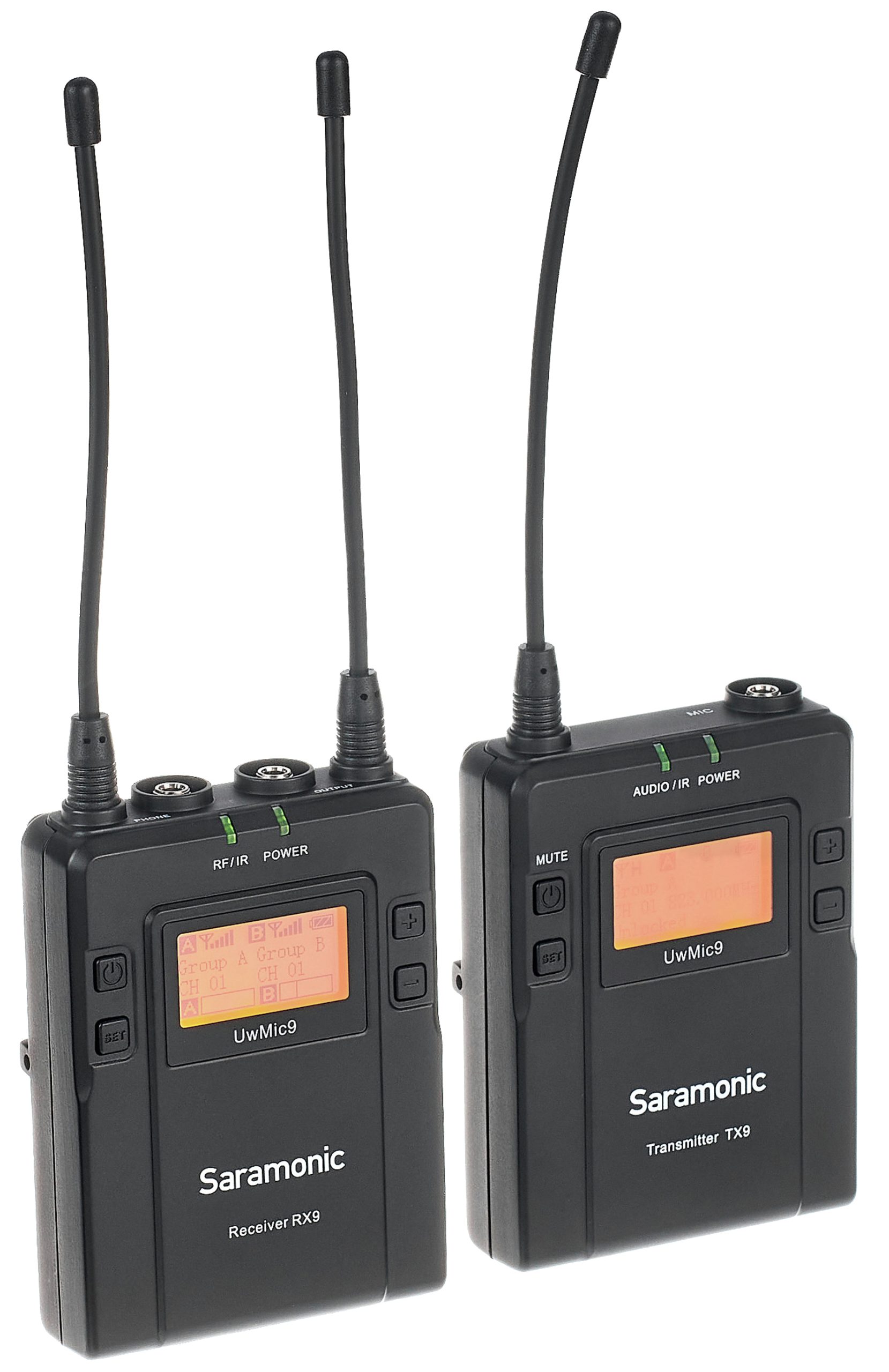 میکروفون بیسیم یقه ای دوربین سارامونیک مدل UwMic9 Kit 1 1 میکروفون بیسیم یقه ای دوربین سارامونیک مدل UwMic9 Kit 1