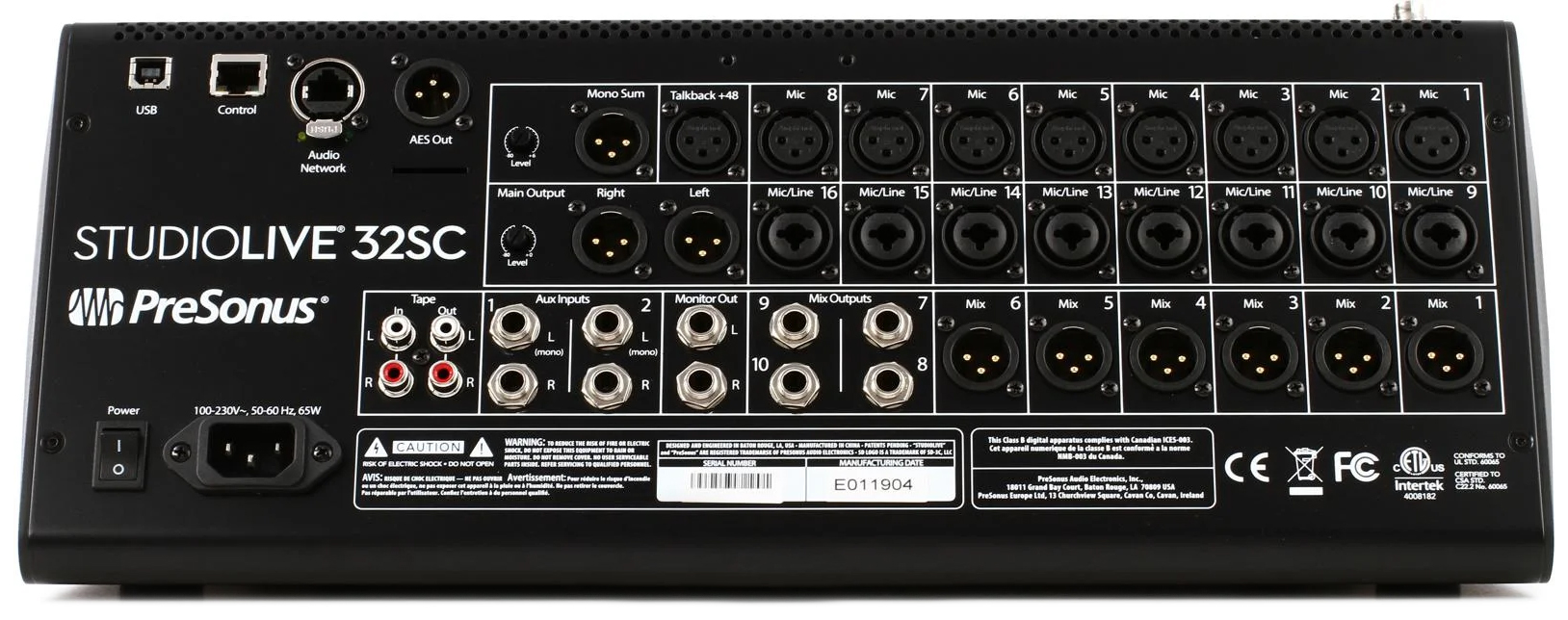 میکسر دیجیتال پریسونوس مدل StudioLive 32SC