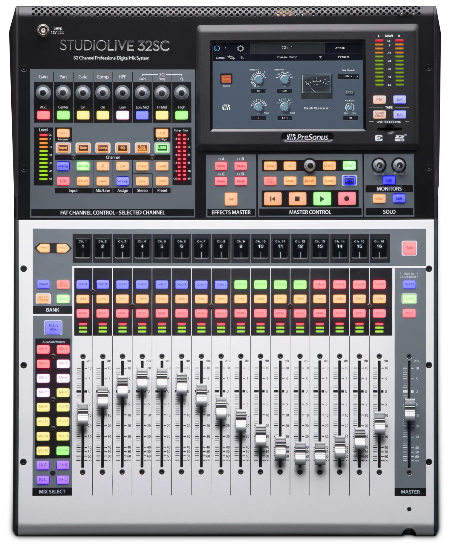 میکسر دیجیتال پریسونوس مدل StudioLive 32SC