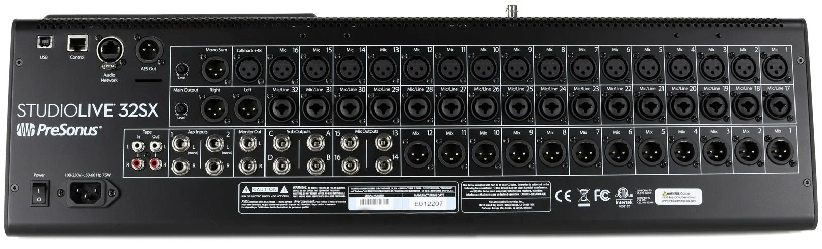 میکسر دیجیتال پریسونوس مدل StudioLive 32SX 2 میکسر دیجیتال پریسونوس مدل StudioLive 32SX