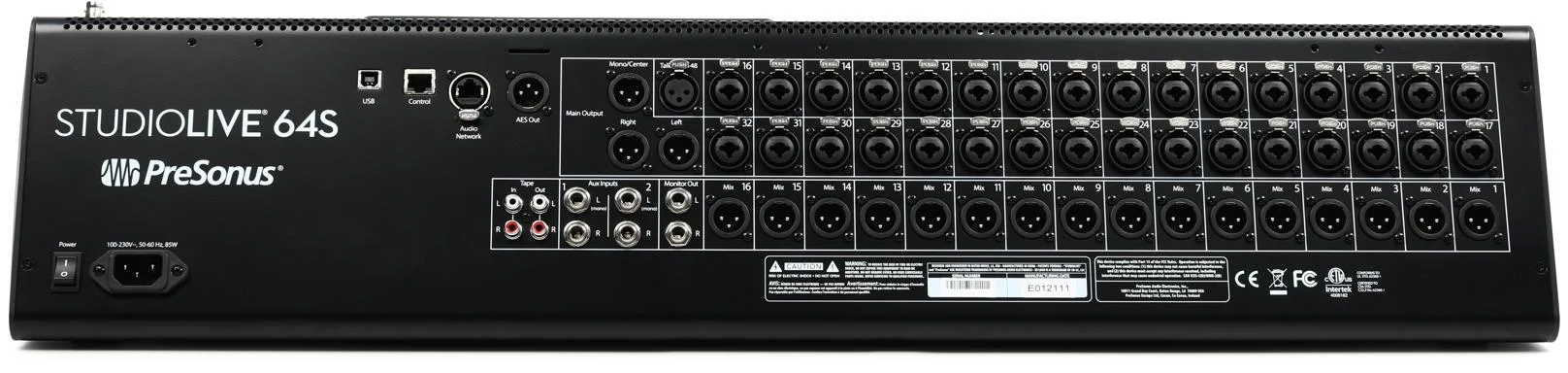 میکسر دیجیتال پریسونوس مدل StudioLive 64S 2 میکسر دیجیتال پریسونوس مدل StudioLive 64S