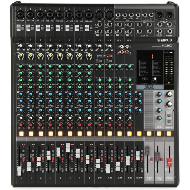 میکسر صدا آنالوگ 16 کانال یاماها ام جی ایکس سی وی MG16X CV