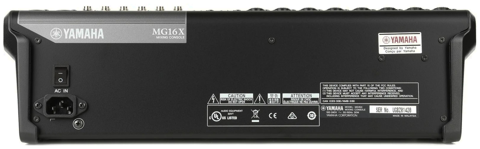 میکسر صدا آنالوگ 16 کانال یاماها ام جی ایکس سی وی MG16X CV