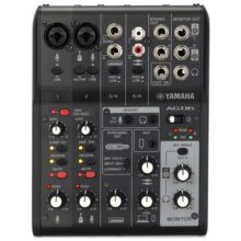 میکسر و کارت صدا یو اس بی لایو استریم یاماها ای جی AG06 MK2