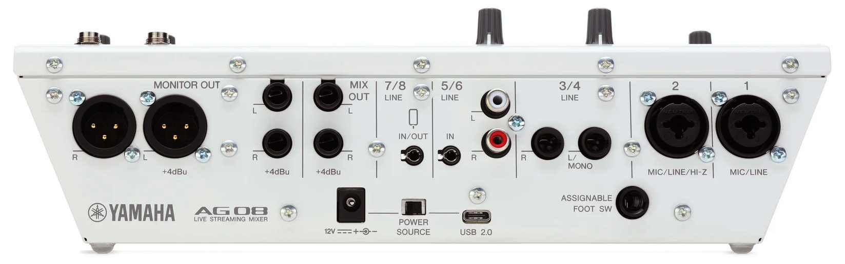 میکسر و کارت صدا یو اس بی لایو استریم یاماها ای جی AG08