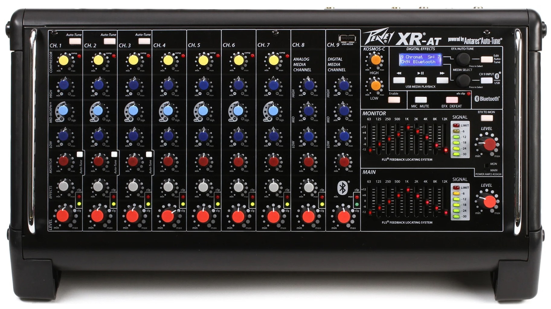 پاور میکسر اکو آمپلی فایر دو کانال پیوی ایکس آر ای تی XR-AT 1 پاور میکسر اکو آمپلی فایر دو کانال پیوی ایکس آر ای تی XR-AT