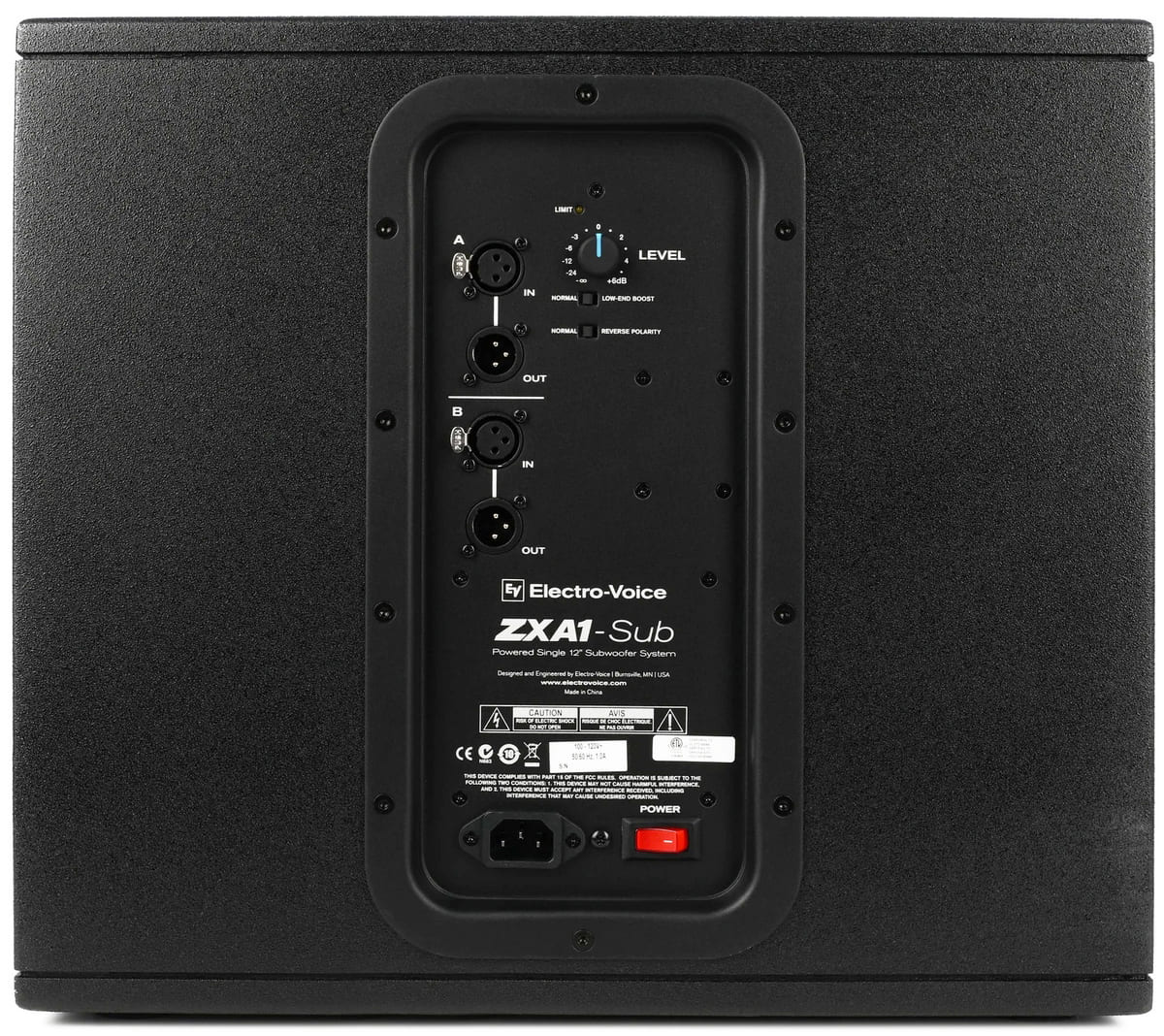 ساب ووفر اکتیو 12 اینچ الکتروویس زد ایکس ای وان ZXA1-SUB 2 ساب ووفر اکتیو 12 اینچ الکتروویس زد ایکس ای وان ZXA1-SUB