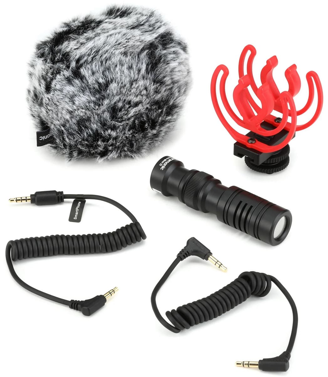 میکروفون دوربین موبایل سارامونیک وی میک مینی تو Vmic Mini II 3 میکروفون دوربین موبایل سارامونیک وی میک مینی تو Vmic Mini II