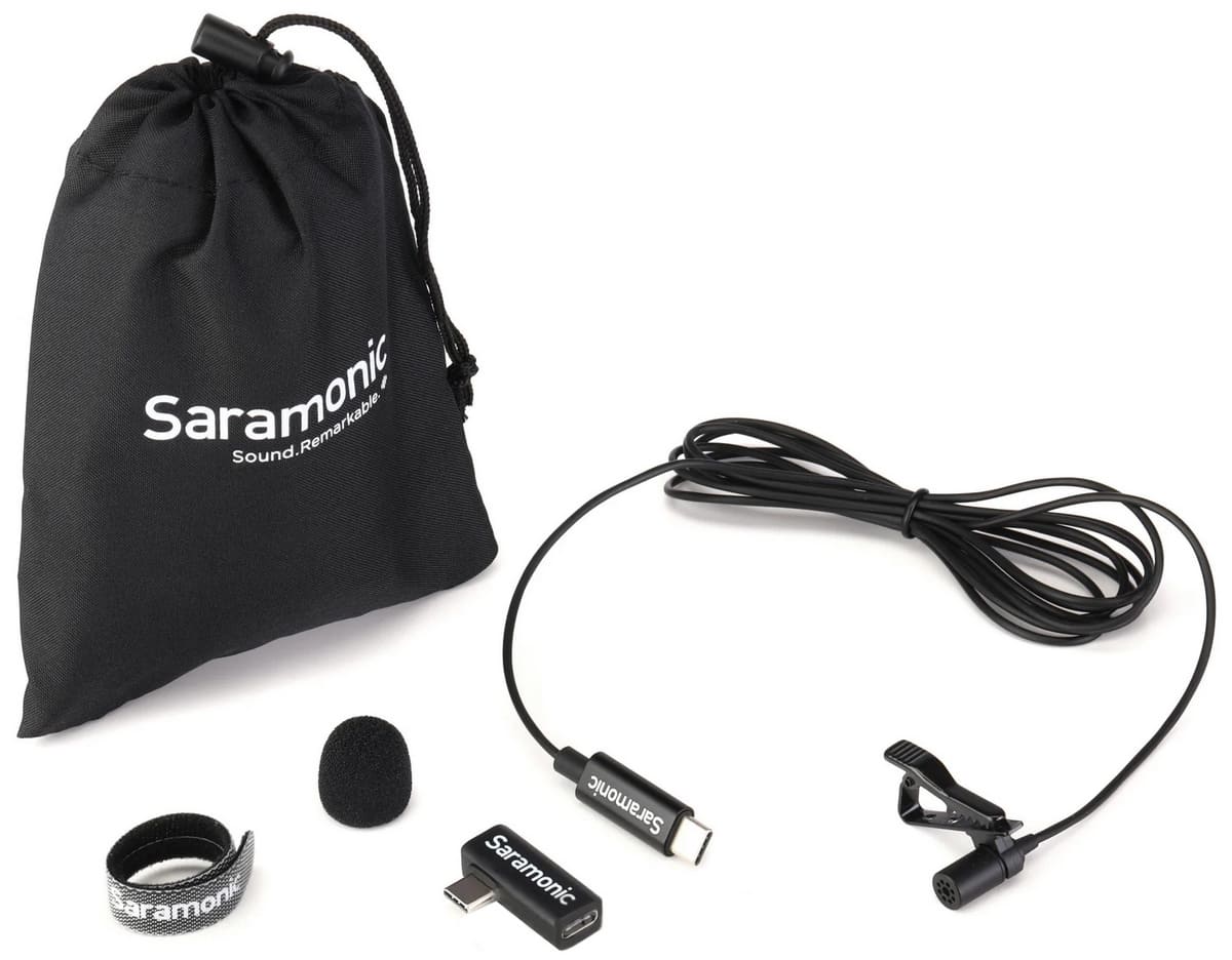 میکروفون باسیم یقه ای موبایل سارامونیک لو میکرو LavMicro U3A