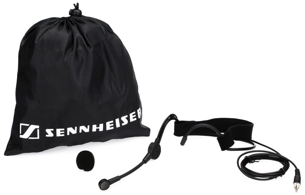 میکروفون با سیم هدست کندانسور سنهایزر ام ای تری ME 3 1 میکروفون باسیم هدست سنهایزر مدل ME 3