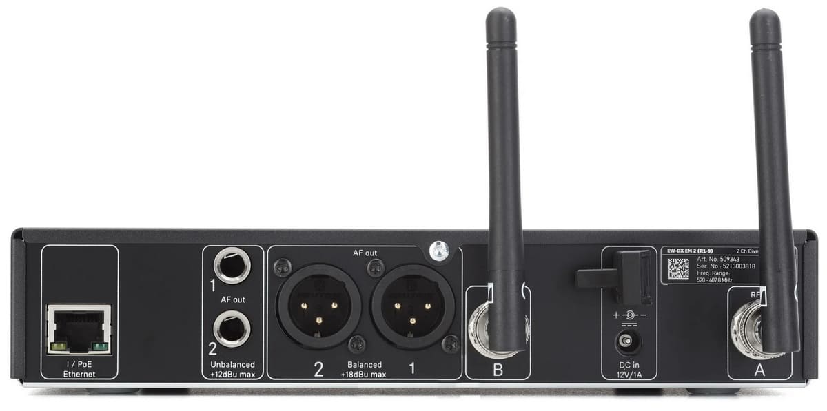 میکروفون بی سیم دستی دو کانال سنهایزر EW-DX 835-S Set