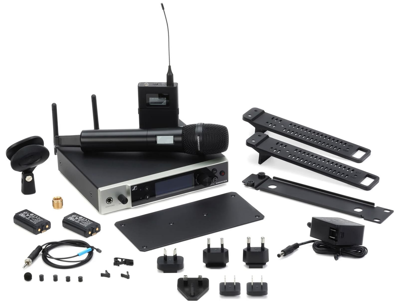 میکروفون بیسیم دستی و یقه ای سنهایزر EW-DX MKE 2 / 835-S Set