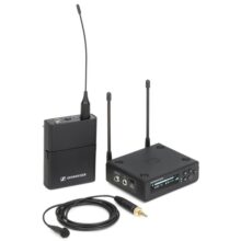 میکروفون بی سیم یقه ای تک کانال دوربین سنهایزر EW-DP ME2 Set