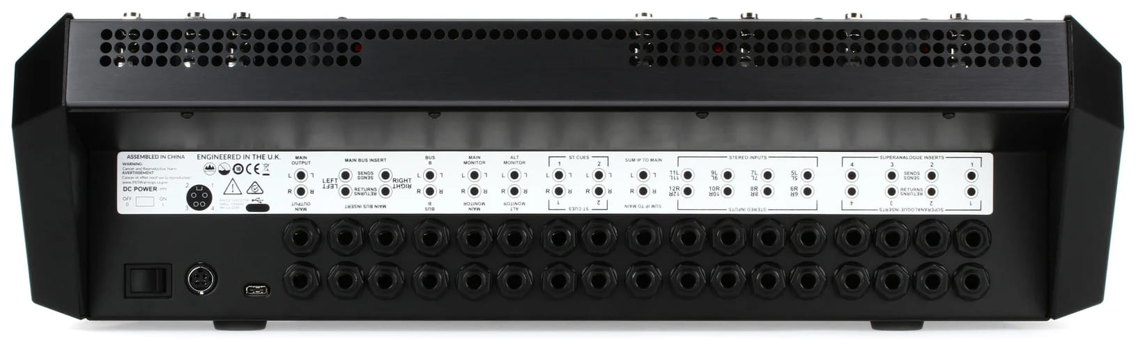 میکسر صدا آنالوگ 12 کانال سالید استیت لاجیک بیگ سیکس BiG SiX 2 میکسر صدا آنالوگ 12 کانال سالید استیت لاجیک بیگ سیکس BiG SiX