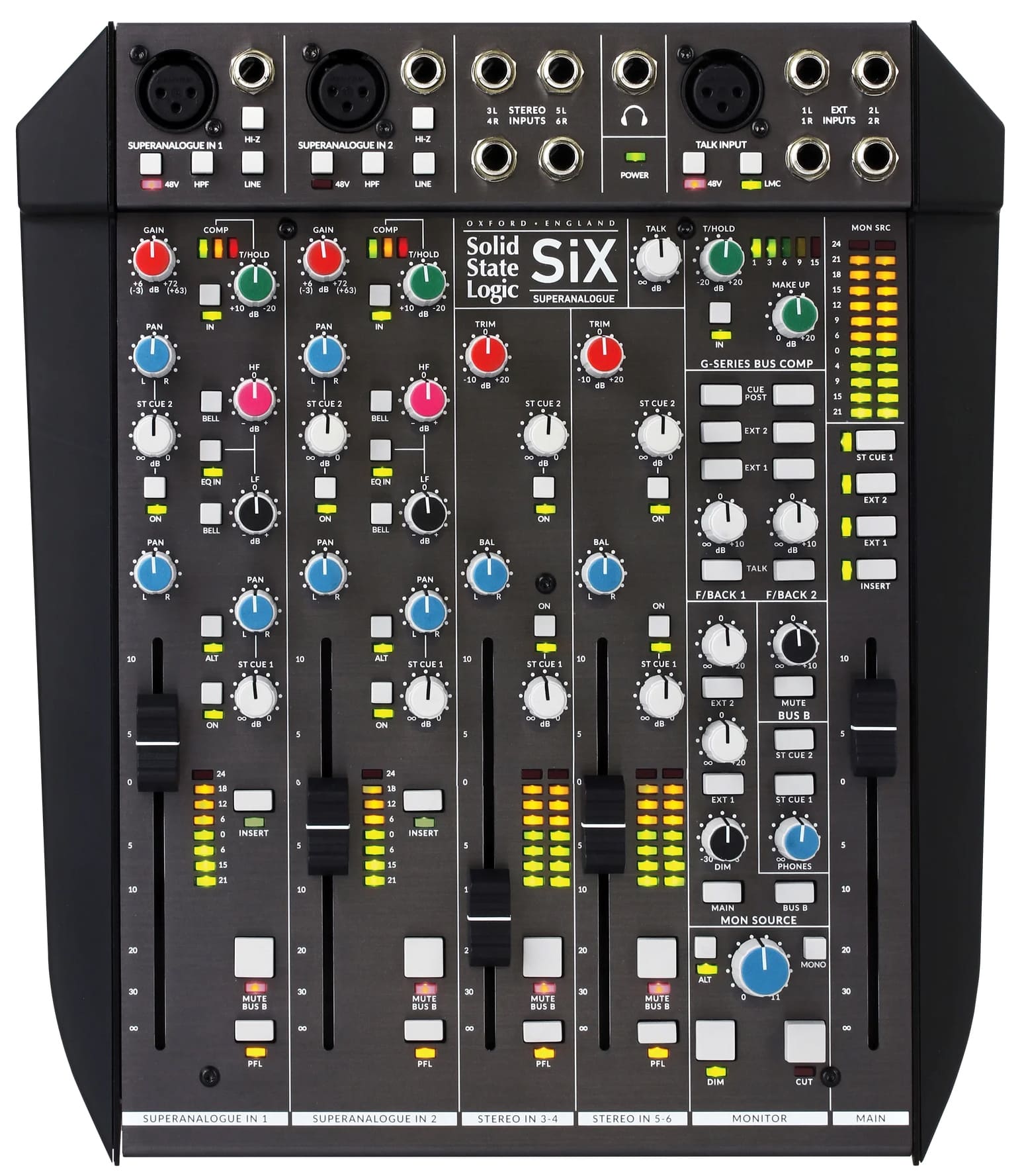 میکسر صدا آنالوگ 6 کانال سالید استیت لاجیک سیکس SiX