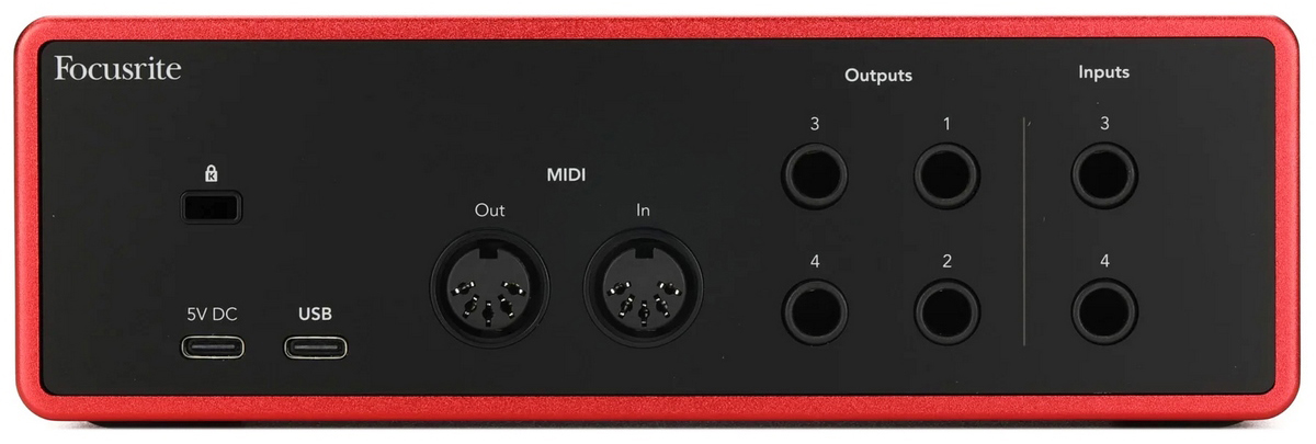 کارت صدا یو اس بی فوکوسرایت فور آی فور Scarlett 4i4 4th Gen 2 کارت صدا یو اس بی فوکوسرایت فور آی فور Scarlett 4i4 4th Gen