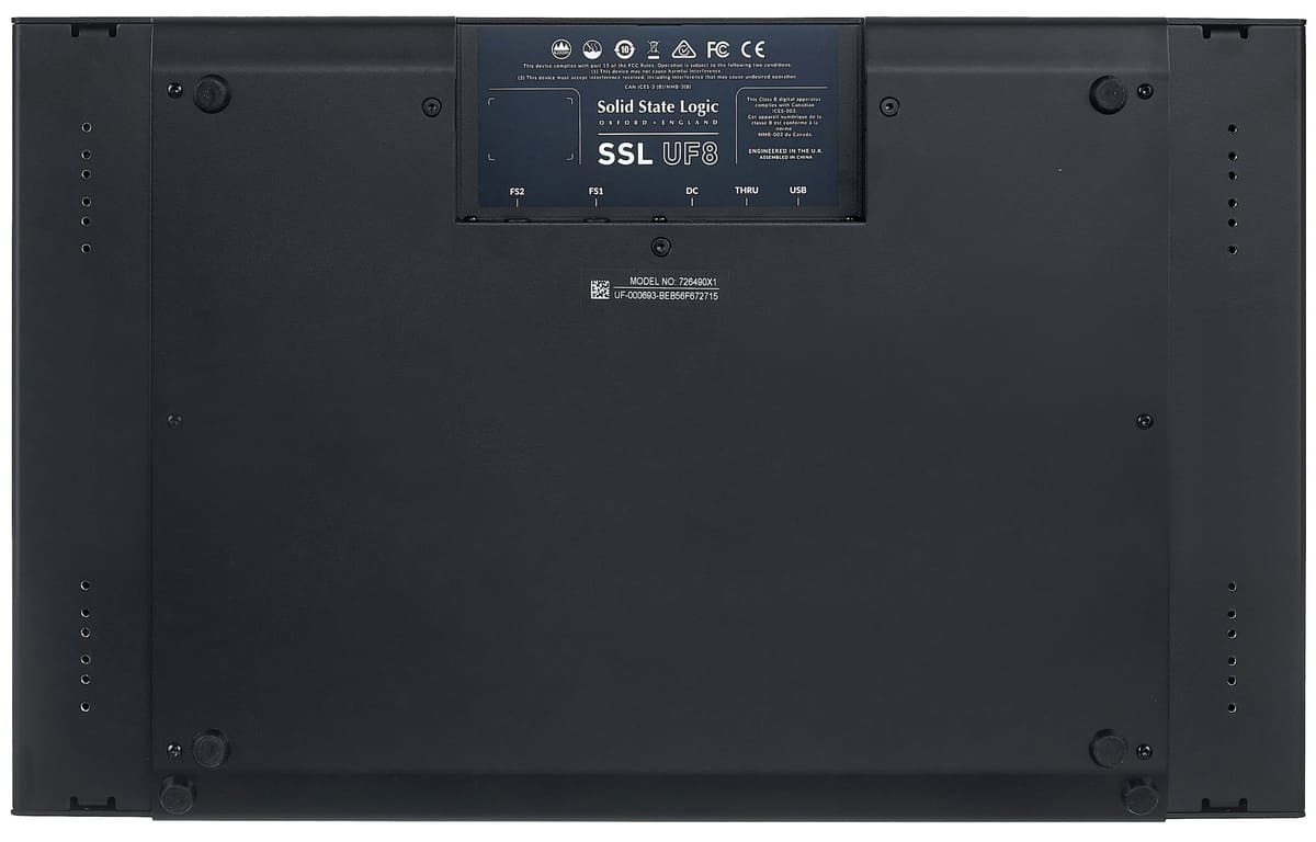 کنترلر نرم افزار استودیو سالید استیت لاجیک یو اف ایت UF8 2 کنترلر نرم افزار استودیو سالید استیت لاجیک یو اف ایت UF8