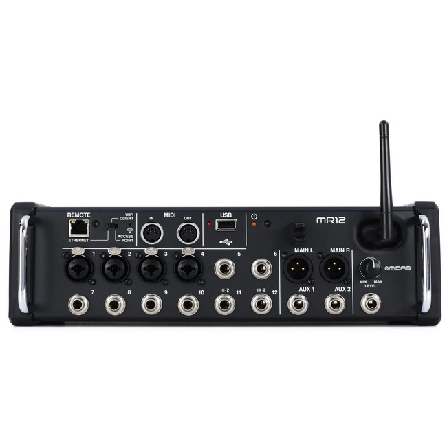 میکسر صدا دیجیتال بی سیم رک مونت 12 کانال مایداس ام آر MR12 میکسر صدا دیجیتال بی سیم رک مونت 12 کانال مایداس ام آر MR12