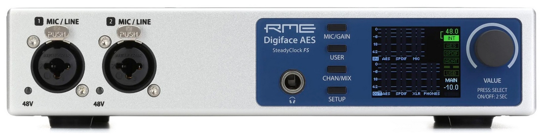 کارت صدا یو اس بی آر ام ای دیجی فیس ای ای اس DigiFace AES