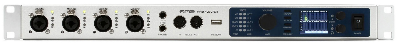 کارت صدا یو اس بی آر ام ای فایر فیس یو افیکس FireFace UFX II