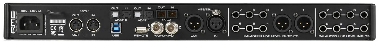 کارت صدا یو اس بی آر ام ای فایرفیس یو افیکس FireFace UFX III 