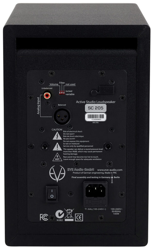 اسپیکر مانیتورینگ 5 اینچ استودیو ایو آدیو اس سی SC205 2 اسپیکر مانیتورینگ 5 اینچ استودیو ایو آدیو اس سی SC205