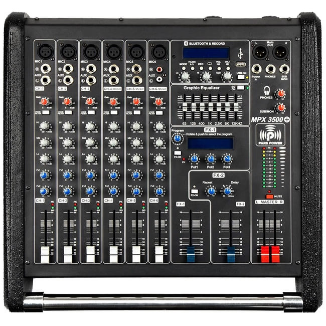 پاور میکسر اکو آمپلی فایر پارس پاور ام پی ایکس MPX3500 PLUS
