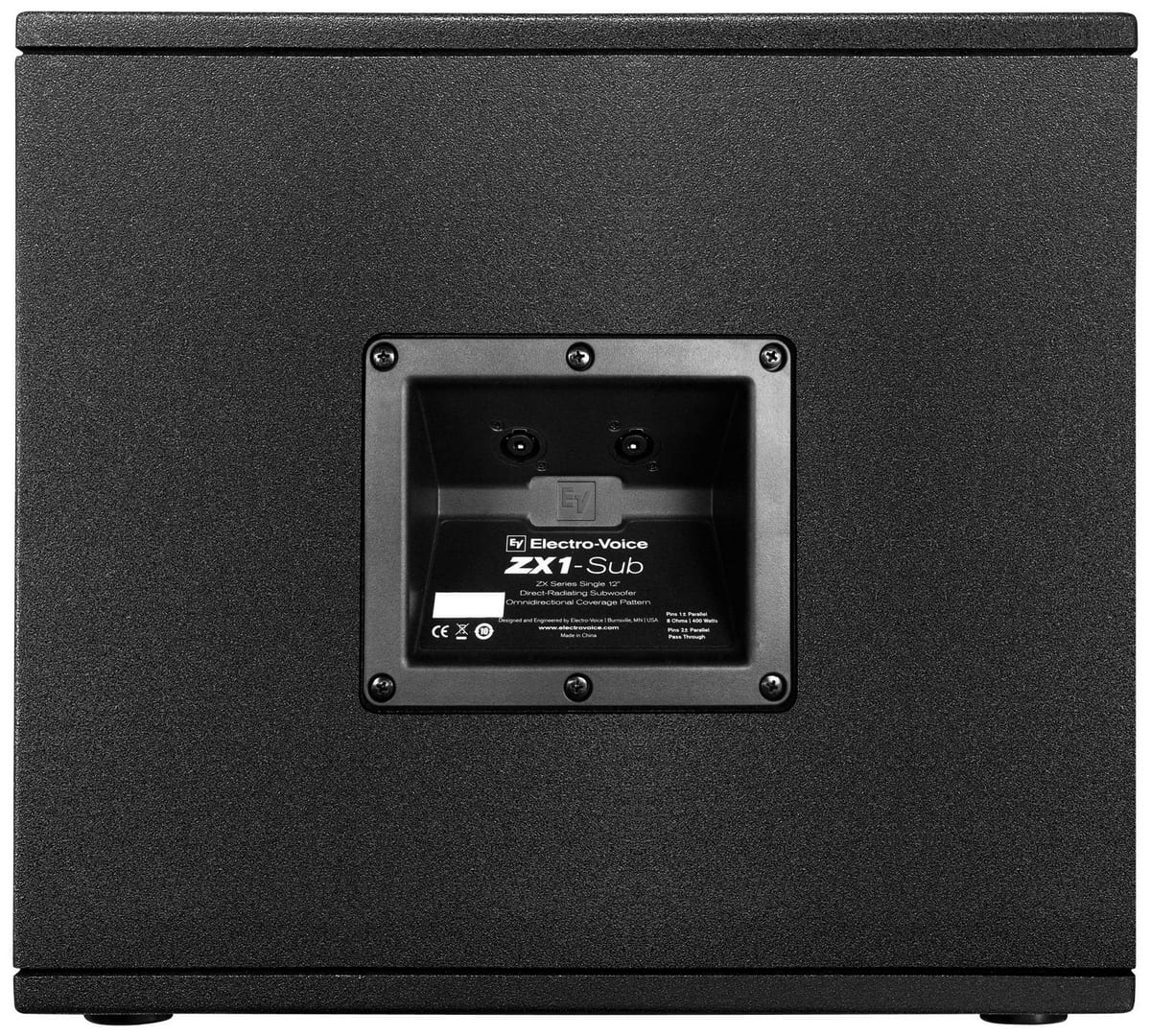 ساب ووفر پسیو 12 اینچ 1600 وات الکتروویس زد ایکس وان ZX1-SUB