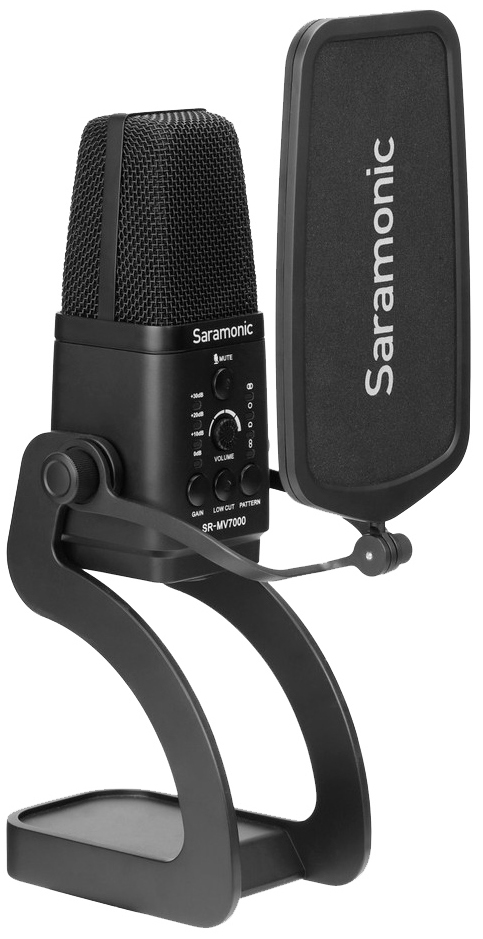 میکروفون استودیو و یو اس بی سارامونیک اس آر ام وی SR-MV7000 1 میکروفون استودیو و یو اس بی سارامونیک اس آر ام وی SR-MV7000