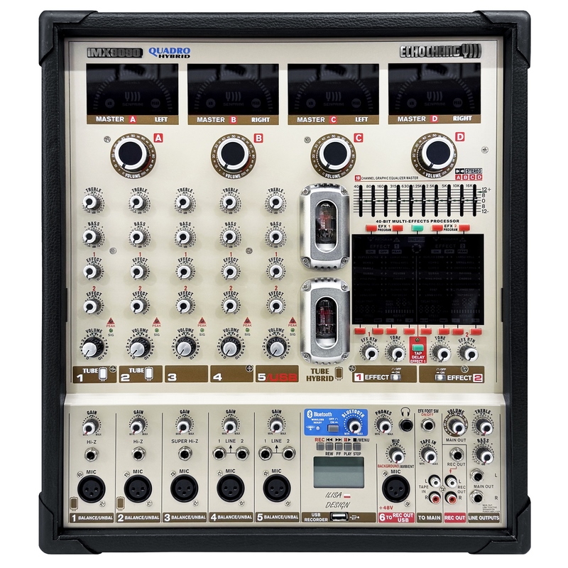 پاور میکسر آمپلی فایر چهار کانال اکو چنگ کواد iMX9090 Quadro