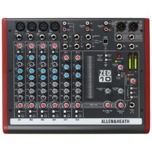 میکسر صدا آنالوگ 10 کانال آلن اند هیت زد ZED-10