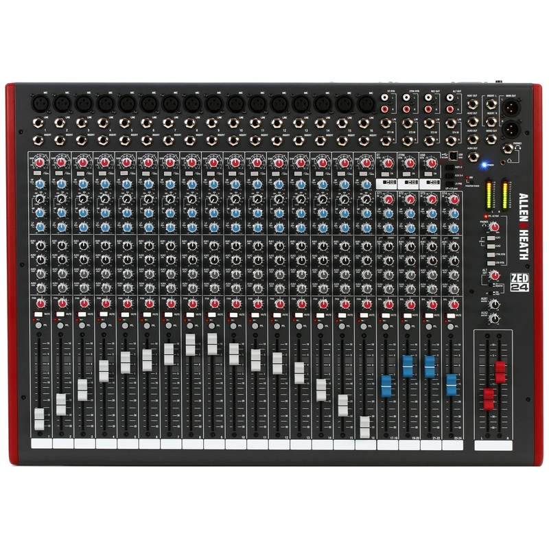 میکسر صدا آنالوگ 24 کانال آلن اند هیت زد ZED-24