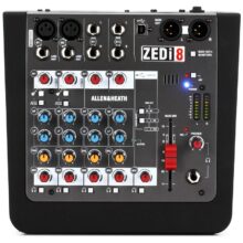 میکسر صدا آنالوگ 8 کانال آلن اند هیت زدی ZEDi-8