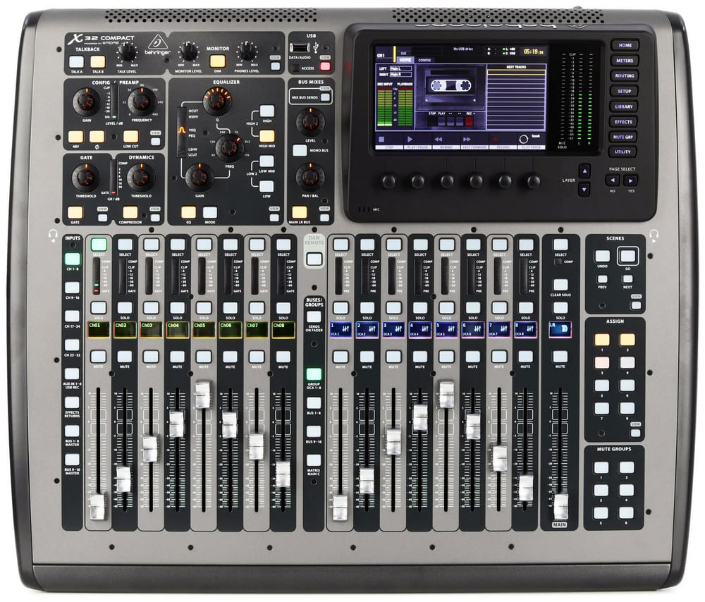 میکسر صدا دیجیتال 40 کانال بهرینگر ایکس کامپکت X32 Compact