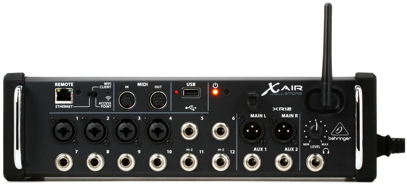 میکسر صدا دیجیتال بی سیم رک مونت بهرینگر ایکس آر XR12