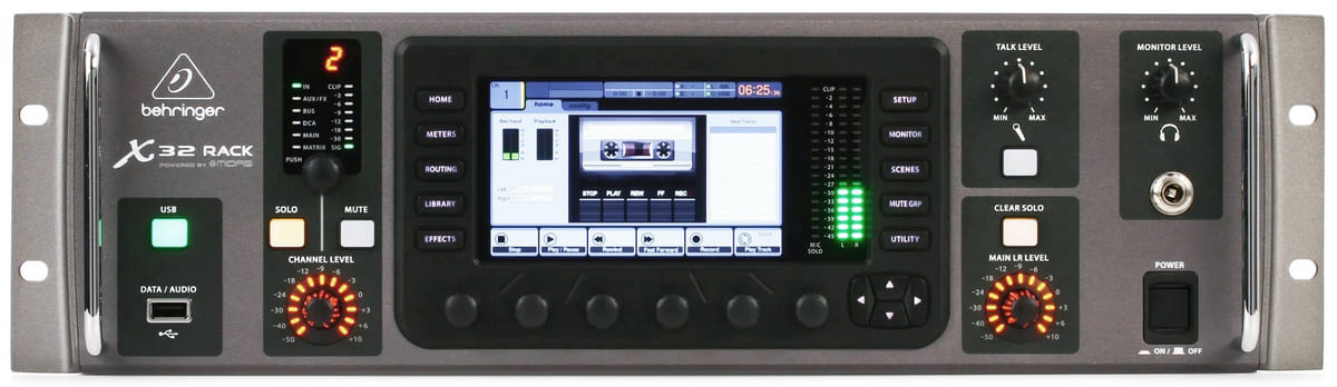 میکسر صدا دیجیتال رک مونت 40 کانال بهرینگر ایکس رک X32 RACK