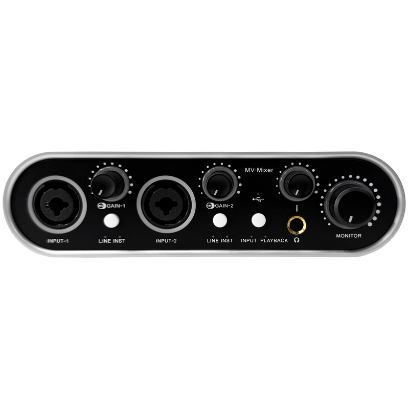 کارت صدا یو اس بی استودیو سارامونیک ام وی میکسر MV Mixer 1